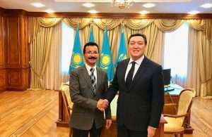 DP World Chairman and Chief Executive, Sultan Ahmed Bin Sulayem, and Kazakhstan’s Prime Minister H.E. Askar Mamin recently met in the Kazakh capital Astana.