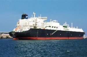 The LNG carrier Golar Snow alongside in Ennore