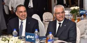 Abdullah Aldubaikhi, Chief Executive of Bahri and Ahmed Al-Ghaith, President of Bahri Logistics at the Mumbai gala dinner