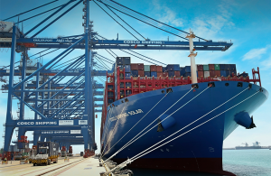 : Cosco Shipping Solar is the largest container vessel to date to call at Khalifa Port