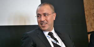 Bahri’s Chief Support Officer Hisham Alkhaldi at the 13th Annual Maritime HR Conference in London