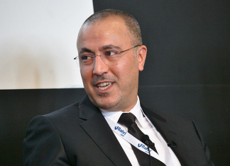 Bahri’s Chief Support Officer Hisham Alkhaldi at the 13th Annual Maritime HR Conference in London