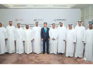 Etihad Rail has signed a contract to build sections of a new freight railway connecting ports in Abu Dhabi and Dubai