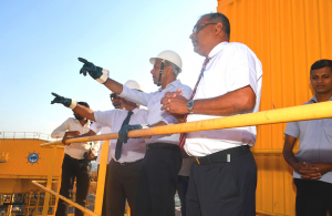 Minister Ratnayaka has said expanding capacity at Colombo Port has to be the top priority for SLPA