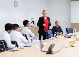 Internship training underway at Bahri’s Dubai office