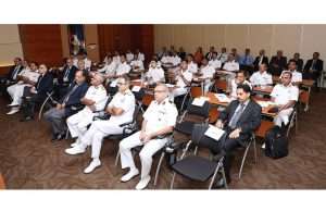 Senior ICG officers attending the launch of the training course at IRClass head office in Mumbai
