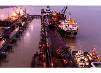 Traffic volumes are increasing rapidly at Adani Ports’ facilities in Dhamra