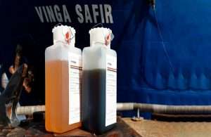 The Monjasa tanker Vinga Safir carried out the company’s first low sulphur fuel STS operation