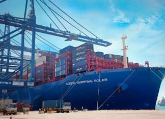 Business from COSCO Shipping Ports has helped boost container throughput at Khalifa Port