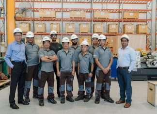 The MaK team at the facility in DMC