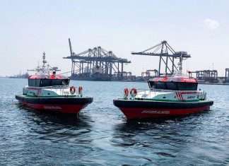 The two new pilot boats are now operational in Sohar port