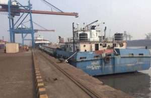 MV Maheshwari transported a total of 53 teu of containers on its maiden voyage