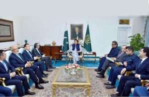Imran Khan, Prime Minister of Pakistan, meeting with senior executives from Hutchison Ports