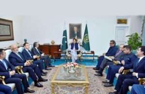 Imran Khan, Prime Minister of Pakistan, meeting with senior executives from Hutchison Ports