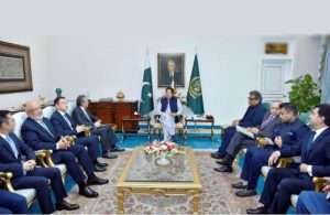 Imran Khan, Prime Minister of Pakistan, meeting with senior executives from Hutchison Ports