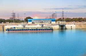 The new -passenger ferry terminal at Hazira