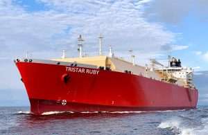Tristar Ruby is the first LNG carrier to be operated by the company