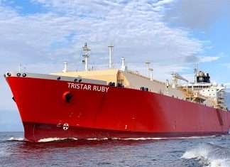 Tristar Ruby is the first LNG carrier to be operated by the company