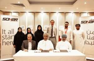 The agreement was signed by Omar Mahmood al Mahrizi, CEO of Sohar Freezone, and Dawood al Rajhi and Dr Sahib Jasim, partners at Matrix Prime Logistics