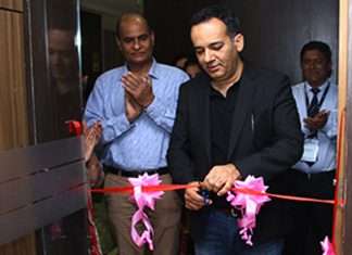 Nitin Mehta, Tomini group CEO, opening up the new crewing centre in Mumbai