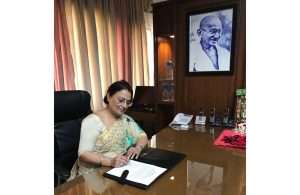 Mrs HK Joshi, the newly appointed Chairperson and Managing Director at SCI