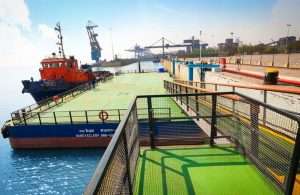 Essar operates a range of facilities in Hazira port, including dry bulk and passenger terminals