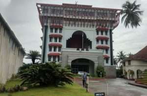 The Administration Building of the Cochin Port Trust, which houses the Wärtsilä VTMS control tower