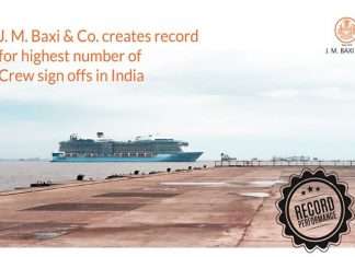 JM Baxi will be handling further cruise ship crew changes over the next few weeks