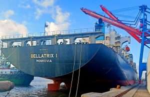 The launch of the UIG service in Karachi was marked by the maiden call of the 2,762 teu capacity Bellatrix I at PICT.
