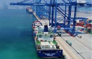 Safeen Tiger alongside at Khalifa Port earlier this month