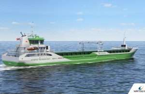 Computer generated image of the new Eco Bulk vessel type