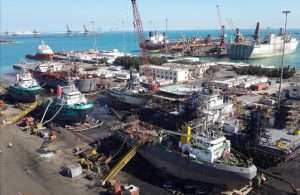 ASRY has been seeing increased demand for commercial slipway work