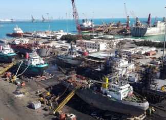 ASRY has been seeing increased demand for commercial slipway work