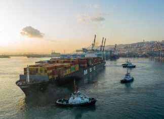 MSC Paris makes its historic first call into the port of Haifa