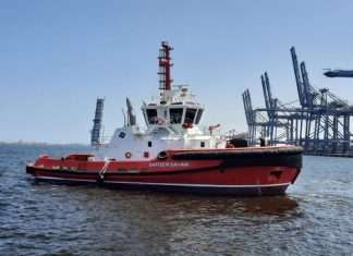 Sohar has now received the fifth and last new tug that will upgrade towage capabilities in the port