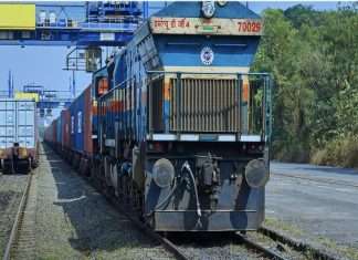 JNPT set a new record handling 545 trains in October
