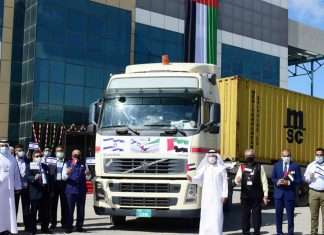 DP World welcomes the first containers to arrive from the Israeli port of Ashdod