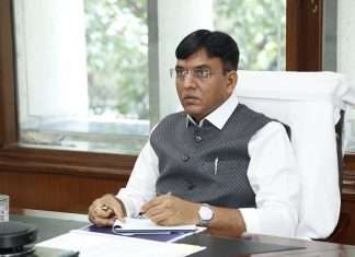 Indian Shipping Minister Mansukh Mandaviya