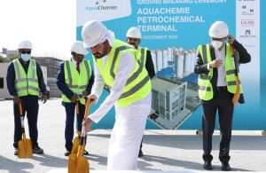 The groundbreaking ceremony for the new chemical terminal, held on November 23rd this year, was led by Mohammed Al Muallem, CEO and Managing Director, DP World, UAE Region and CEO of Jafza