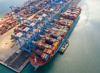 Maersk Horsburgh at the Carmel Terminal