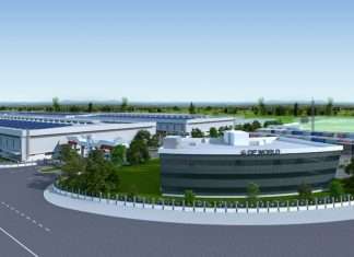 Computer generated image of the new Nhava Sheva Business Park Free Zone