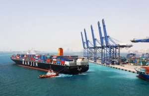Container traffic is picking up again at Jeddah port