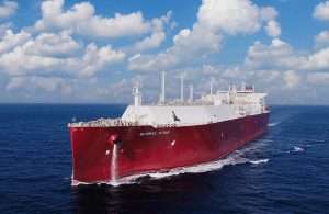 The newly-delivered LNG carrier, Global Star