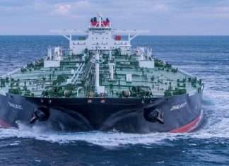 The newly delivered VLCC Dhalkot