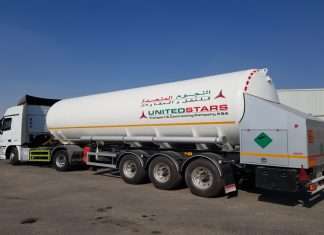 One of United Stars’ cryogenic tankers
