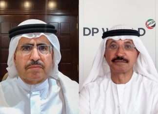 A Memorandum of Understanding was signed during a virtual ceremony in the presence of H.E. Saeed Mohammed Al Tayer, MD & CEO of DEWA, and H.E. Sultan Ahmed Bin Sulayem, Group Chairman and CEO, DP World.