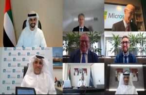 The agreement between Abu Dhabi Terminals and Microsoft was signed virtually
