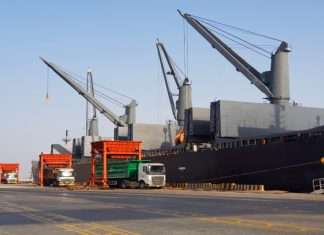 Steel product handling underway at King Abdullah Port