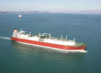 One of the LNG carriers owned by Qatar-based Nakilat