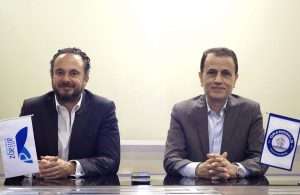 Ahmed T. Khalil, General Manager of Allianz Middle East Ship Management and Jamal Abki, General Manager of Grandweld Shipyards